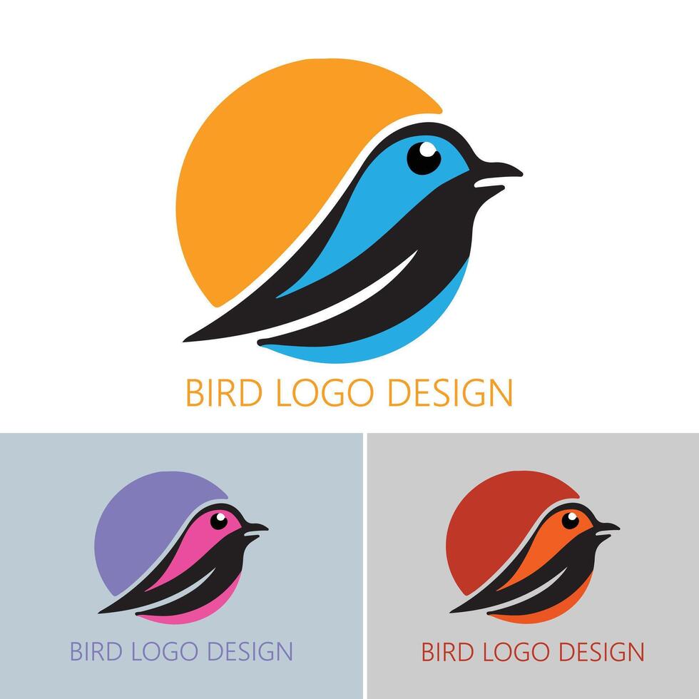 descarga gratuita de diseño de logotipo de pájaro vector