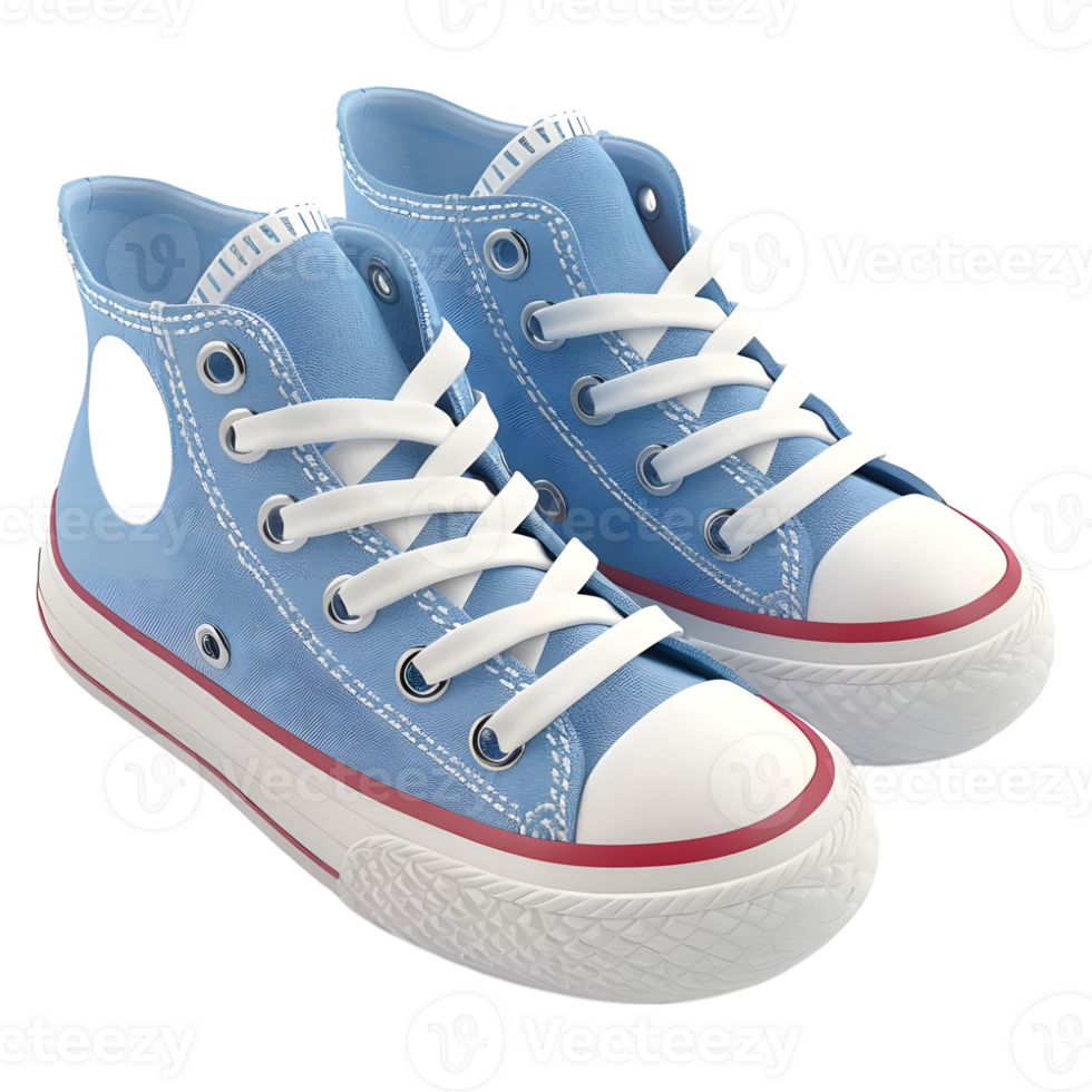 AI generated 3D Rendering of a Fashion Shoes on Transparent Background - Ai Generated png