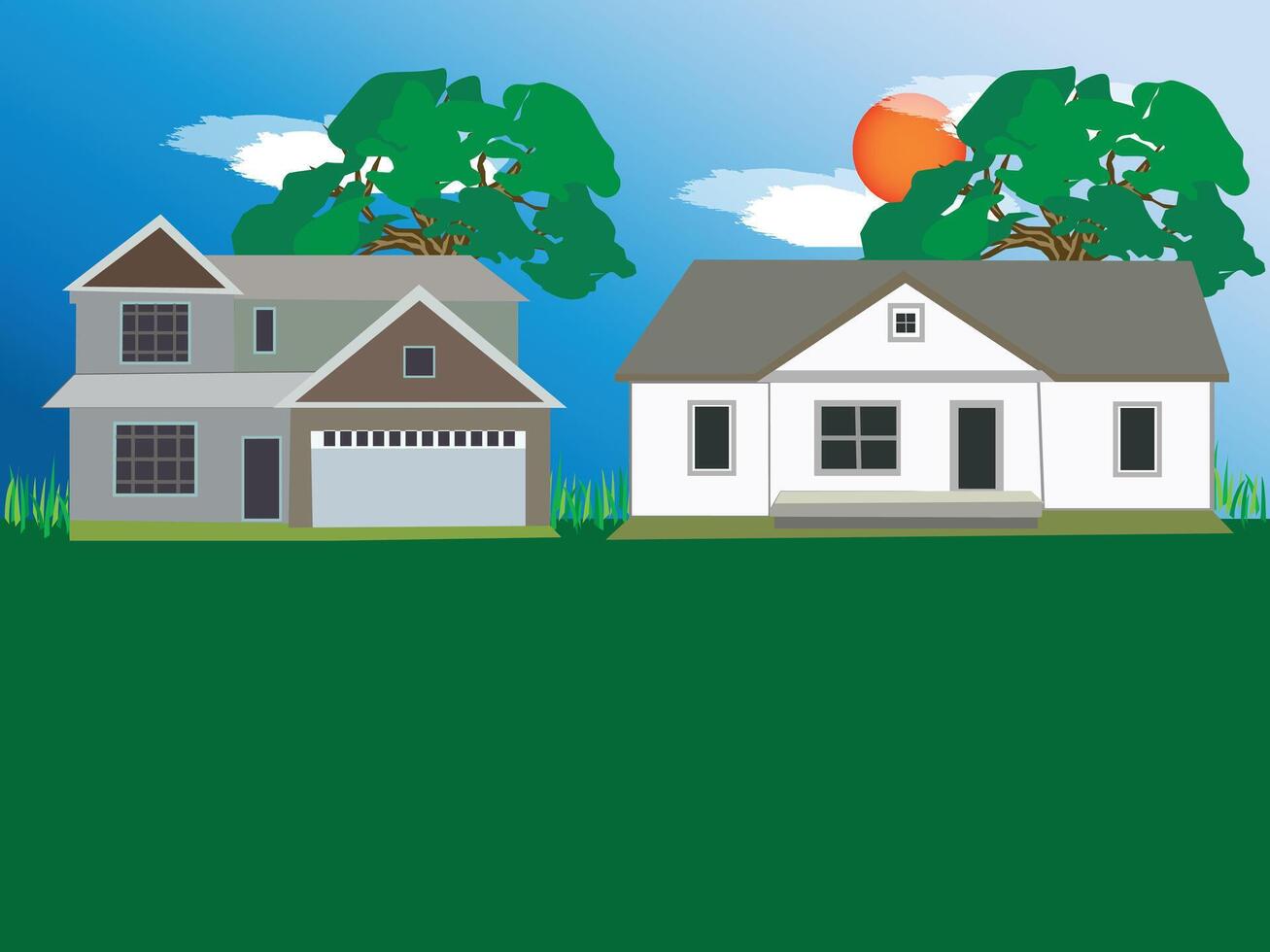 House vector design