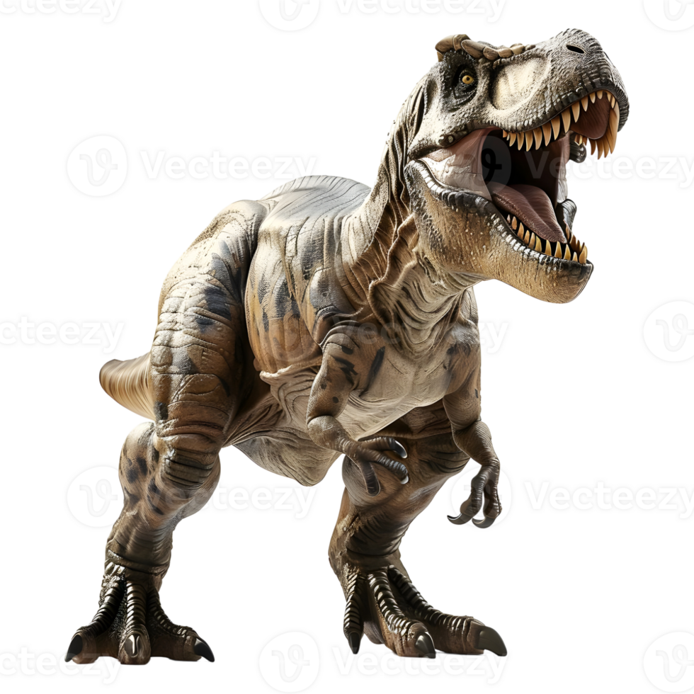 AI generated Tyrannosaurus Rex on Transparent background - Ai Generated png