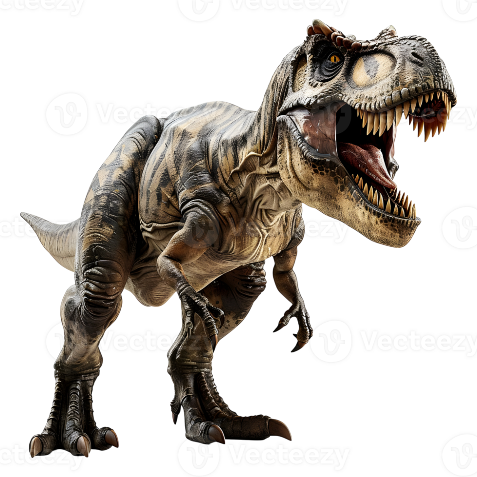 AI generated Tyrannosaurus Rex on Transparent background - Ai Generated png