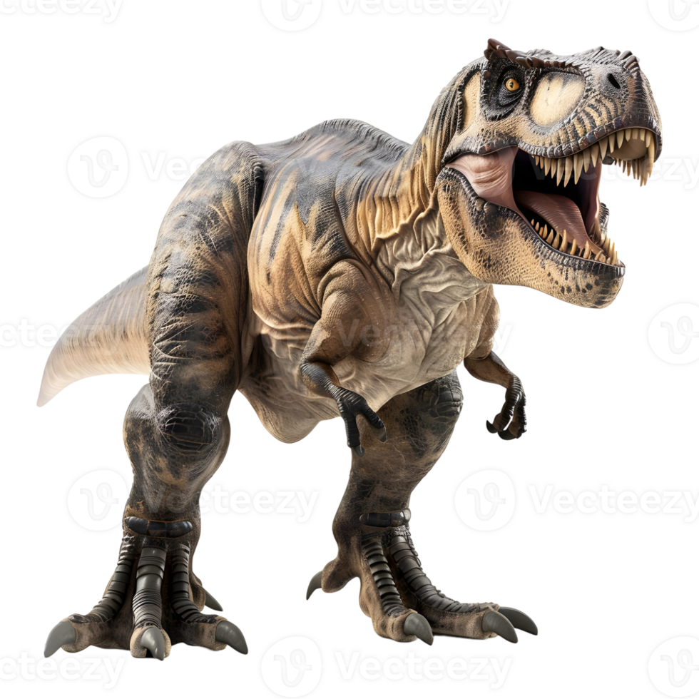 AI generated Tyrannosaurus Rex on Transparent background - Ai Generated png