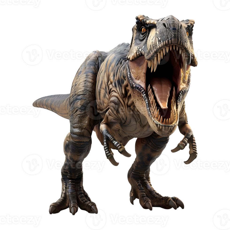 AI generated Tyrannosaurus Rex on Transparent background - Ai Generated png