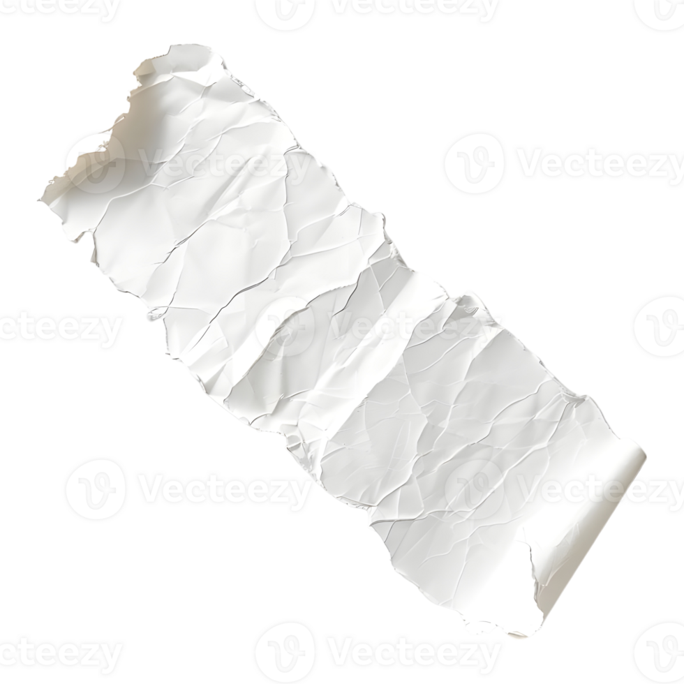 AI generated Rough Paper Texture on Transparent background - Ai Generated png