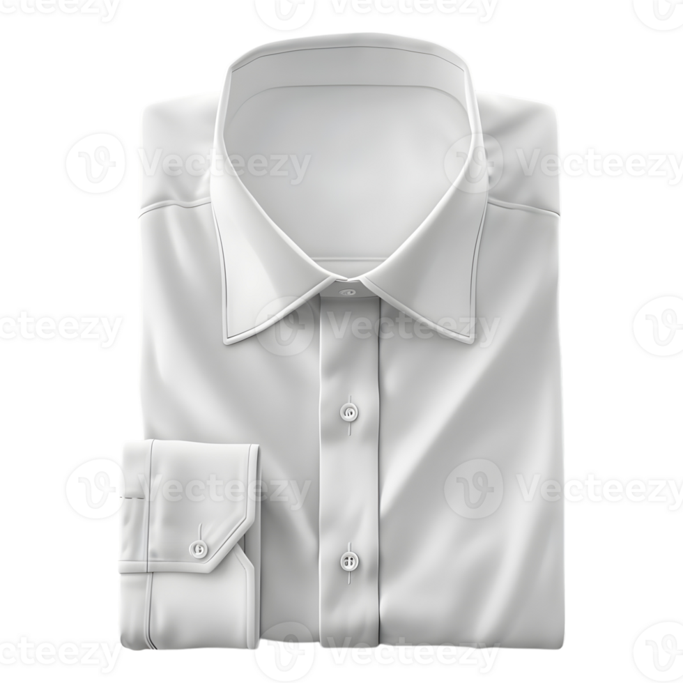 AI generated 3D Rendering of a Full Sleeves Shirt on Transparent Background - Ai Generated png