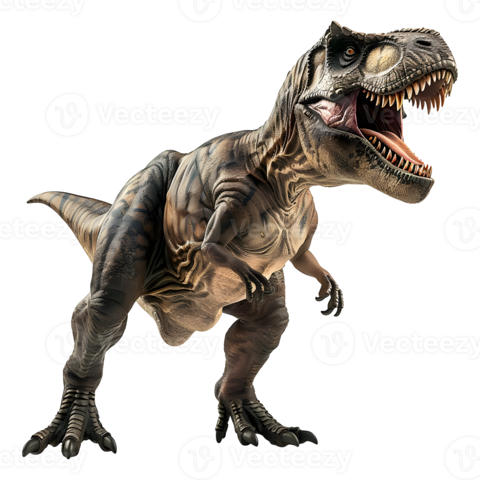 AI generated Tyrannosaurus Rex on Transparent background - Ai Generated png