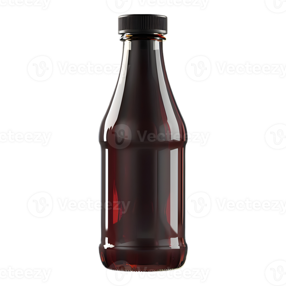 AI generated Juice in a Glass Bottle on Transparent background - Ai Generated png