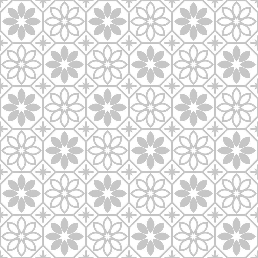 Pattern india seamless oriental flora vintage indian background. vector