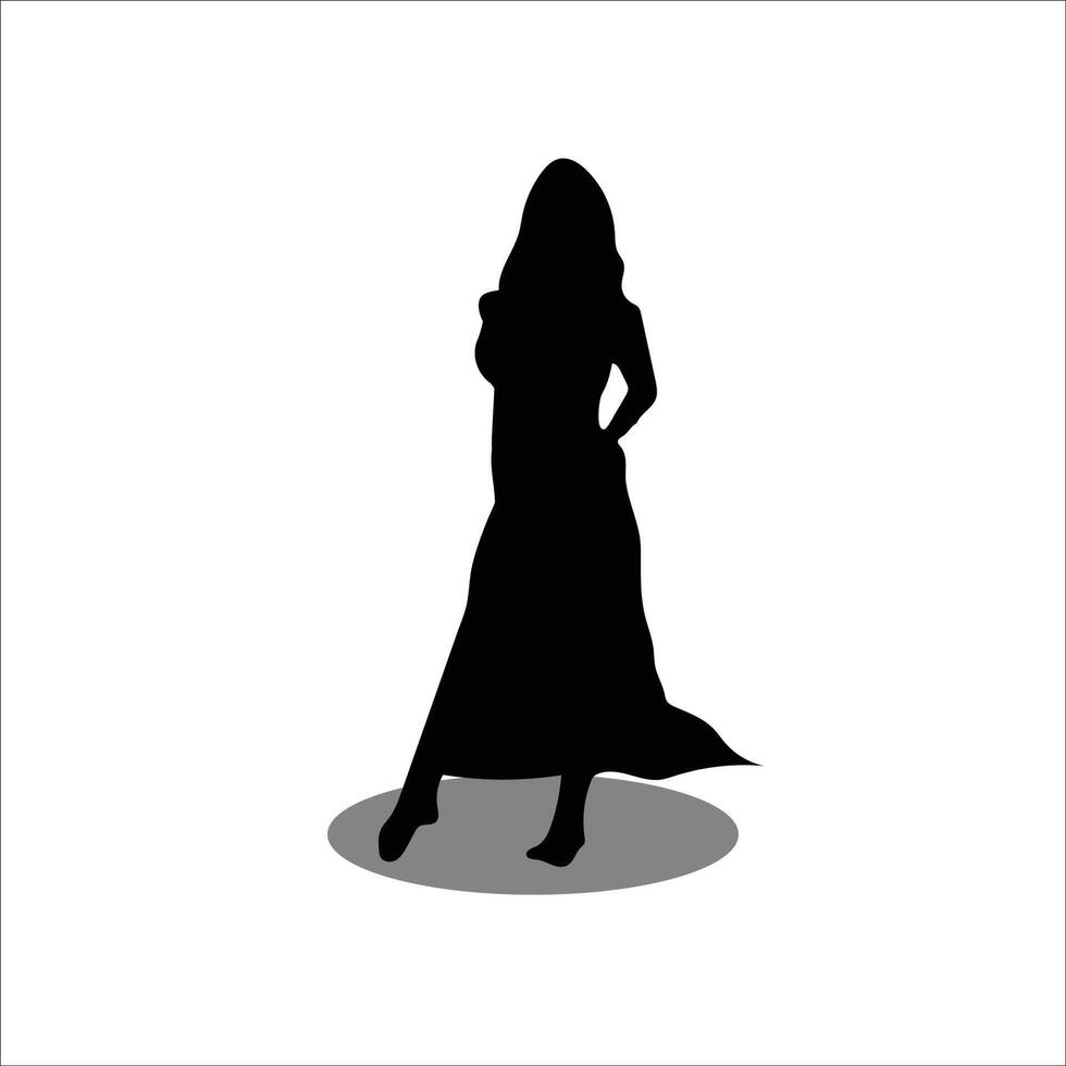 Women silhouette vector