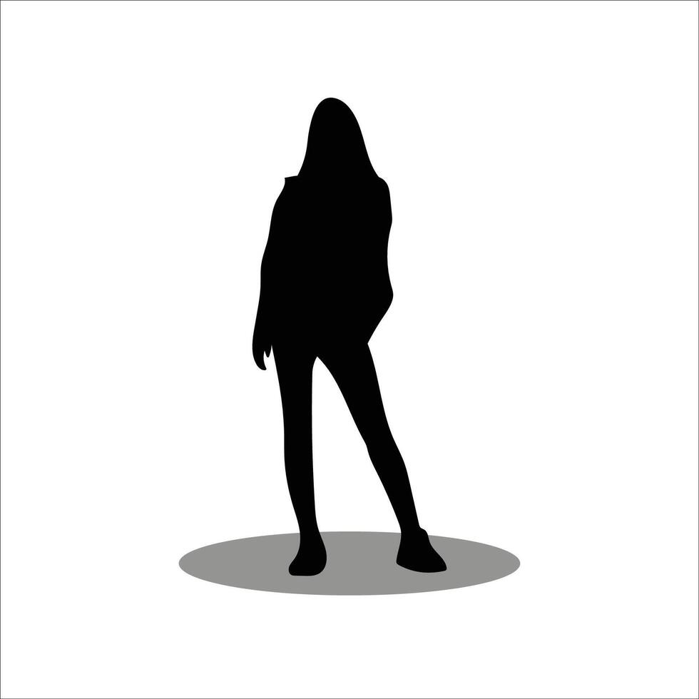 Women silhouette vector