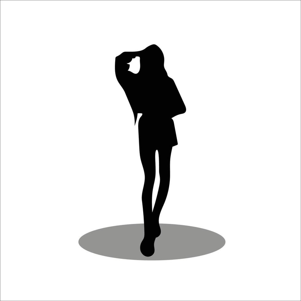 Women silhouette vector