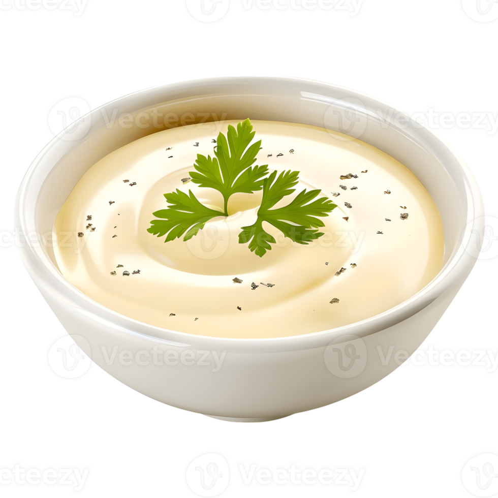 AI generated 3D Rendering of a Corn Soup on Transparent Background - Ai Generated png