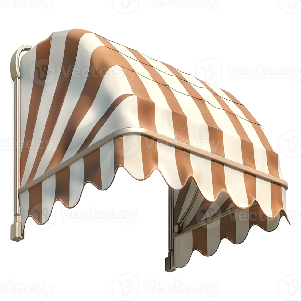 AI generated 3D Rendering of a Shop Outside Shed on Transparent Background - Ai Generated png