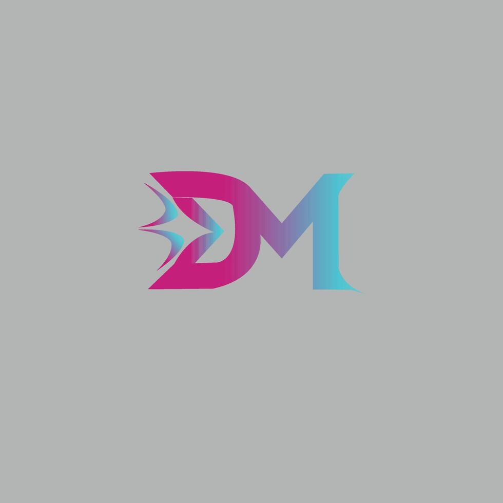 digital márketing logo diseño vector