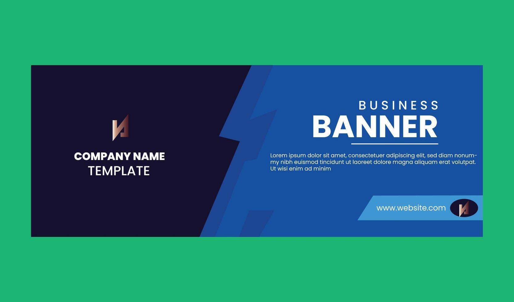 Web banner design vector