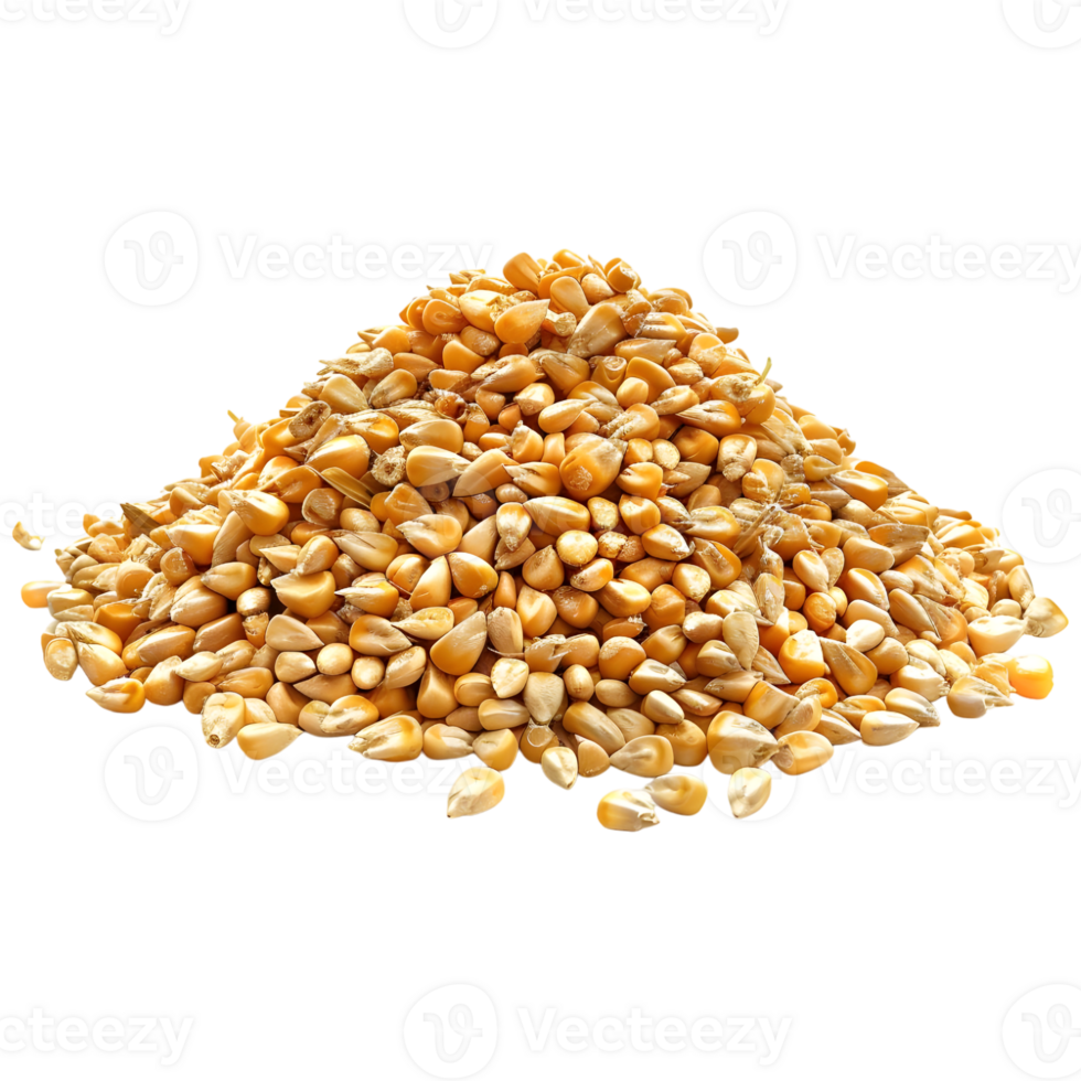 AI generated 3D Rendering of a Pearl Barley or Wheat on Transparent Background - Ai Generated png