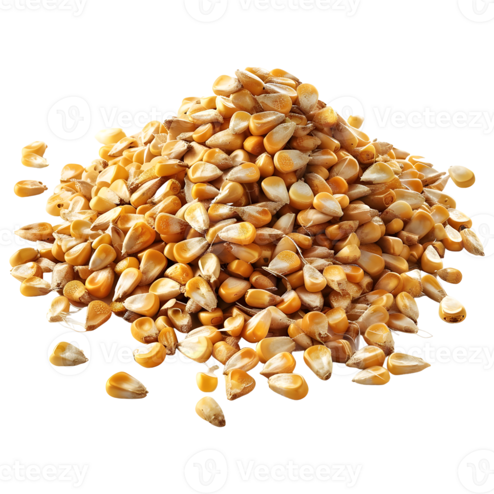 AI generated 3D Rendering of a Pearl Barley or Wheat on Transparent Background - Ai Generated png