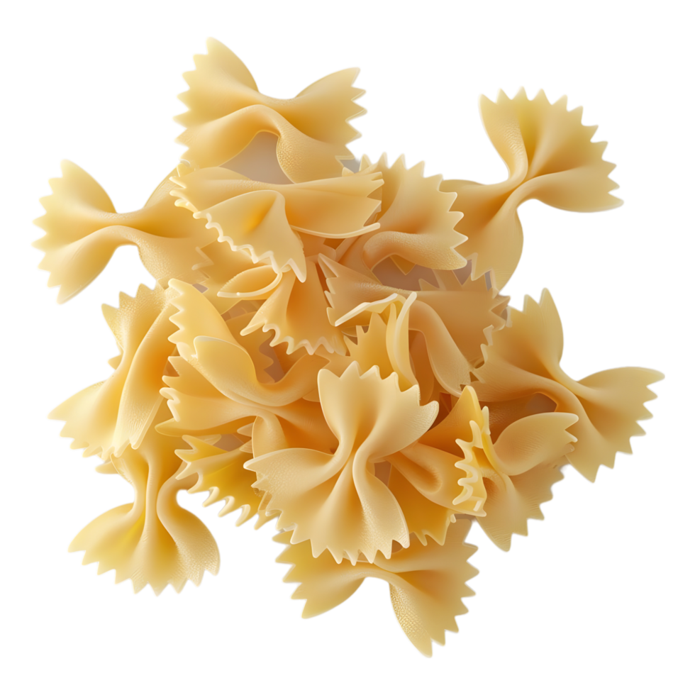 AI generated 3D Rendering of a Pasta Food on Transparent Background - Ai Generated png