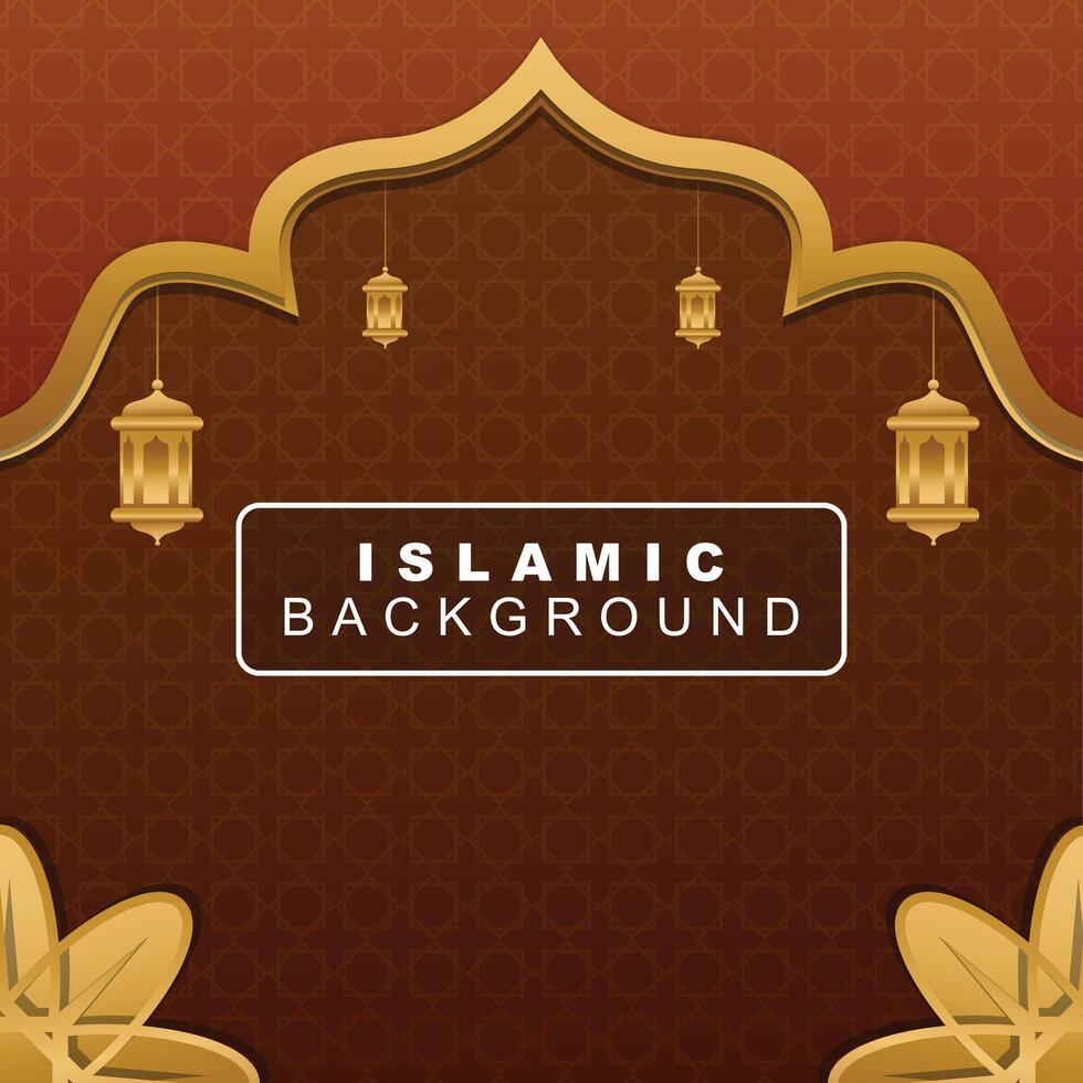 Blank background Islamic Day Celebration Greeting vector