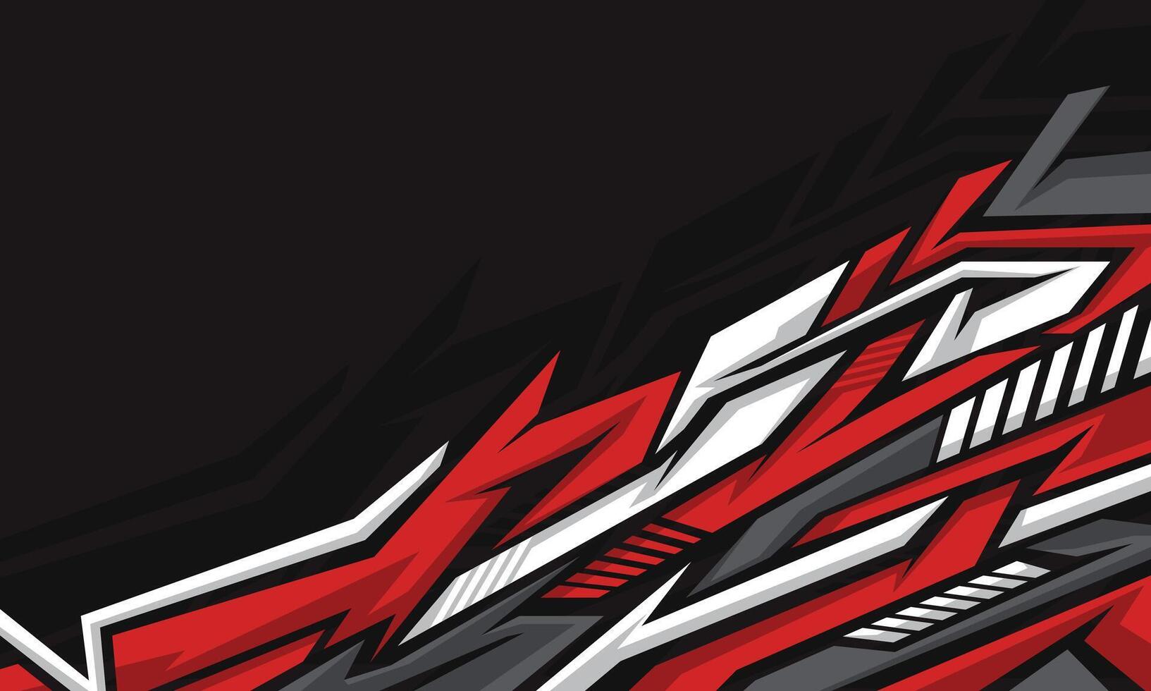 Car sticker design. abstract line racing background for vehicle wraps, racing cars, sports and livery designs vector