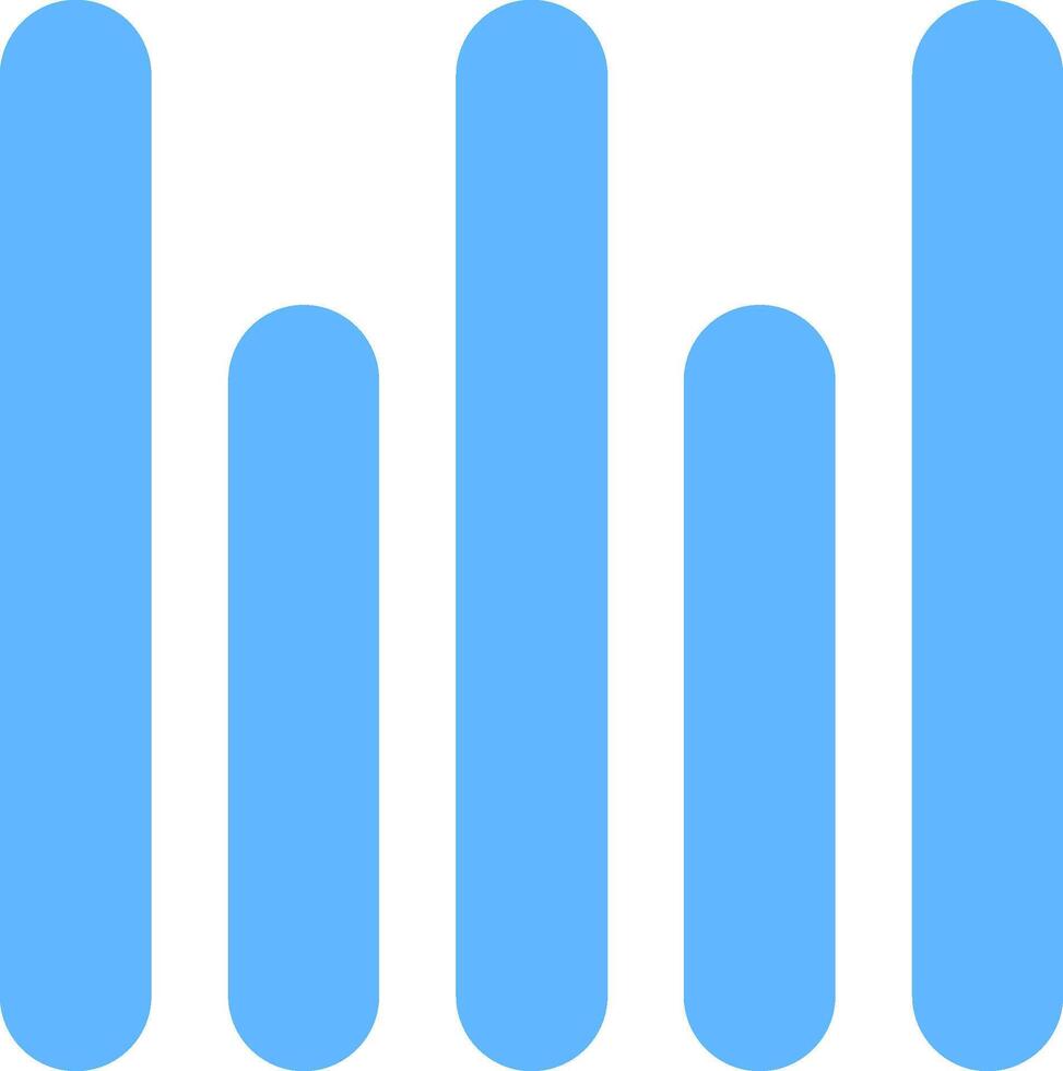 Vertical Align Bottom Flat Gradient  Icon vector