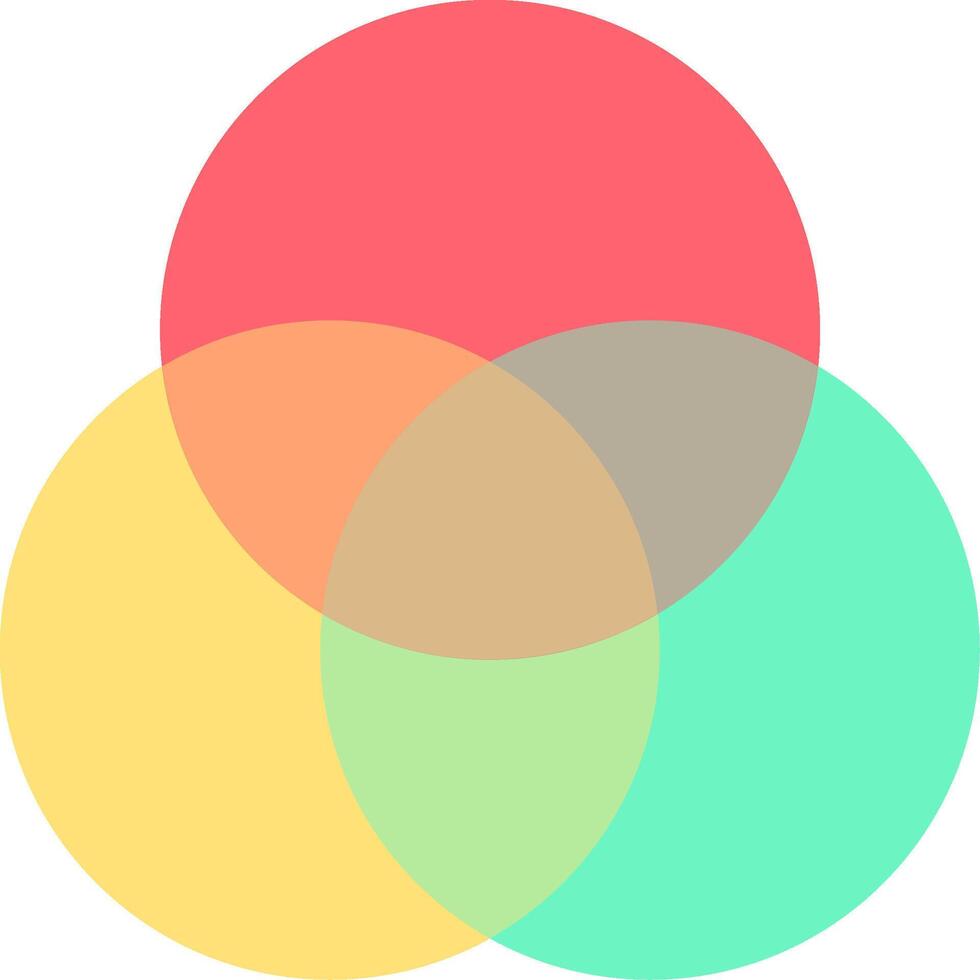 Color Palette Flat Gradient  Icon vector