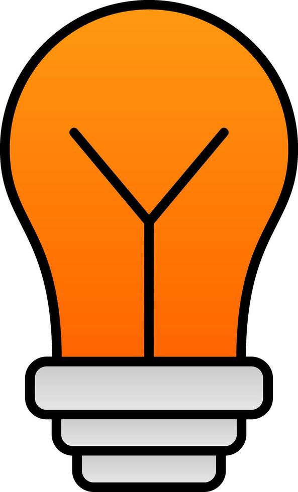 Creative Line Filled Gradient  Icon vector