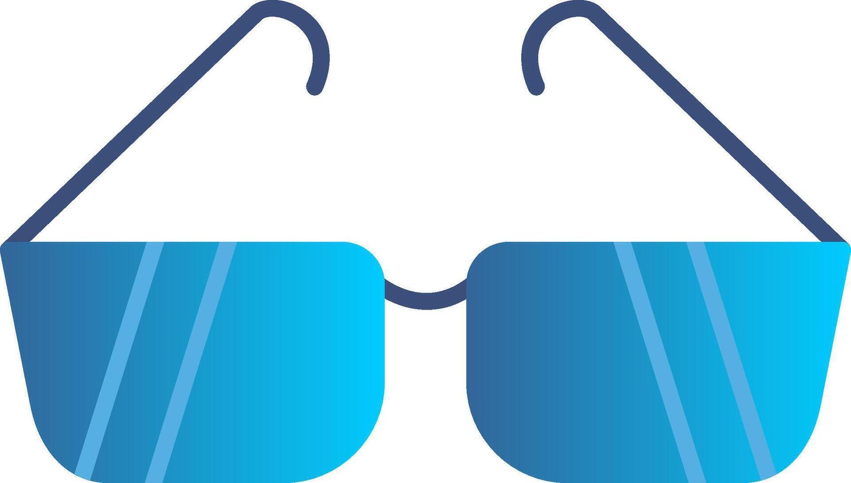 Sunglasses Flat Gradient  Icon vector