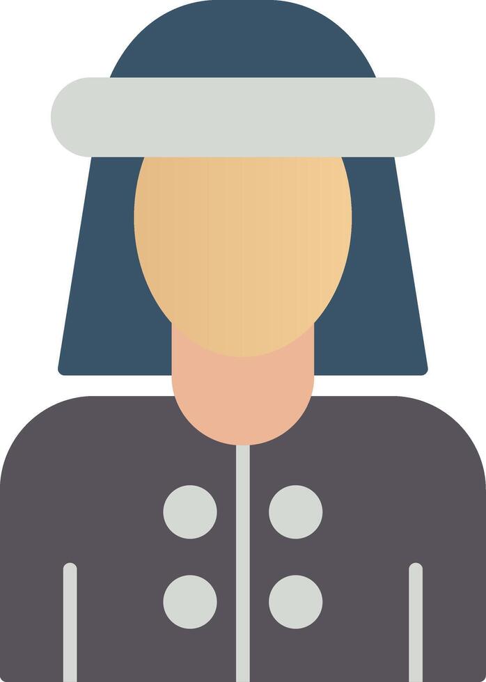 Islamic Man Flat Gradient  Icon vector