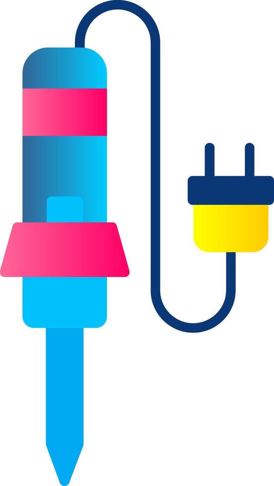 Welding Equipment Flat Gradient  Icon vector