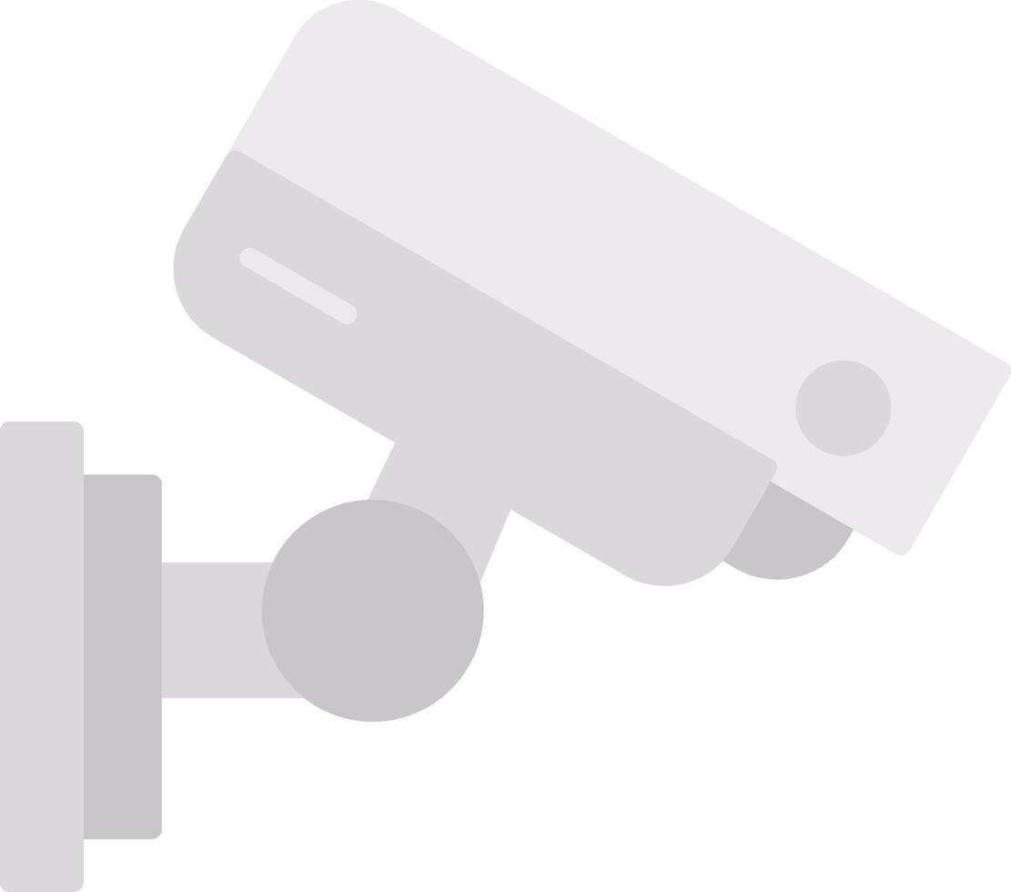 Security Camera Flat Gradient  Icon vector