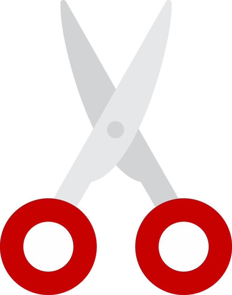 Scissors Flat Gradient  Icon vector