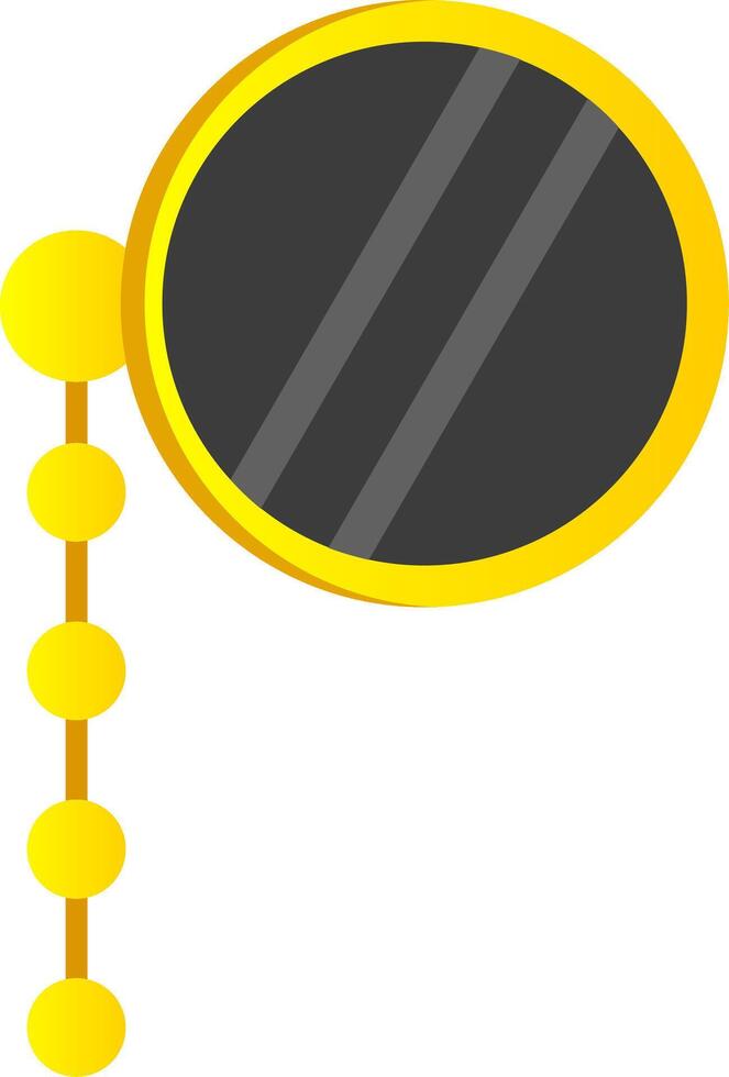 Monocle Flat Gradient  Icon vector