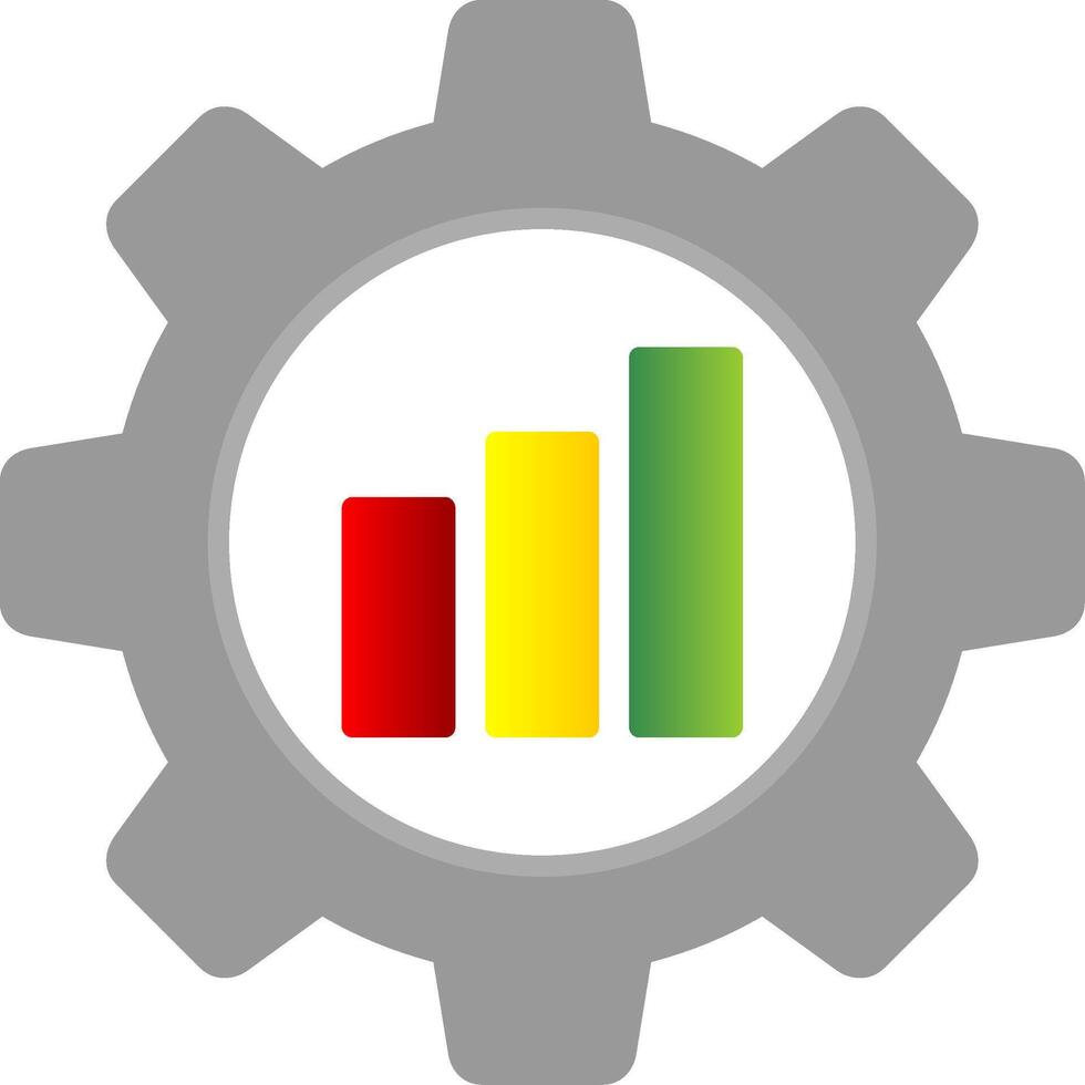 Productivity Flat Gradient  Icon vector