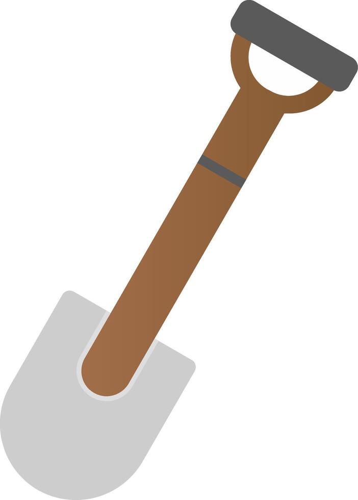 Shovel Flat Gradient  Icon vector