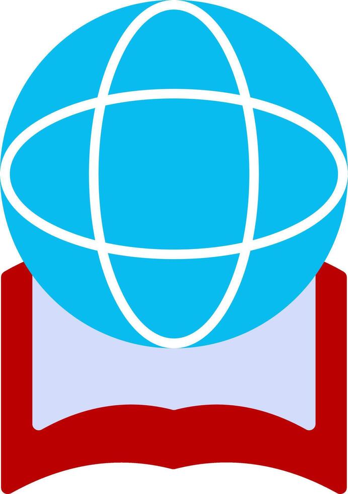 Global Education Flat Gradient  Icon vector