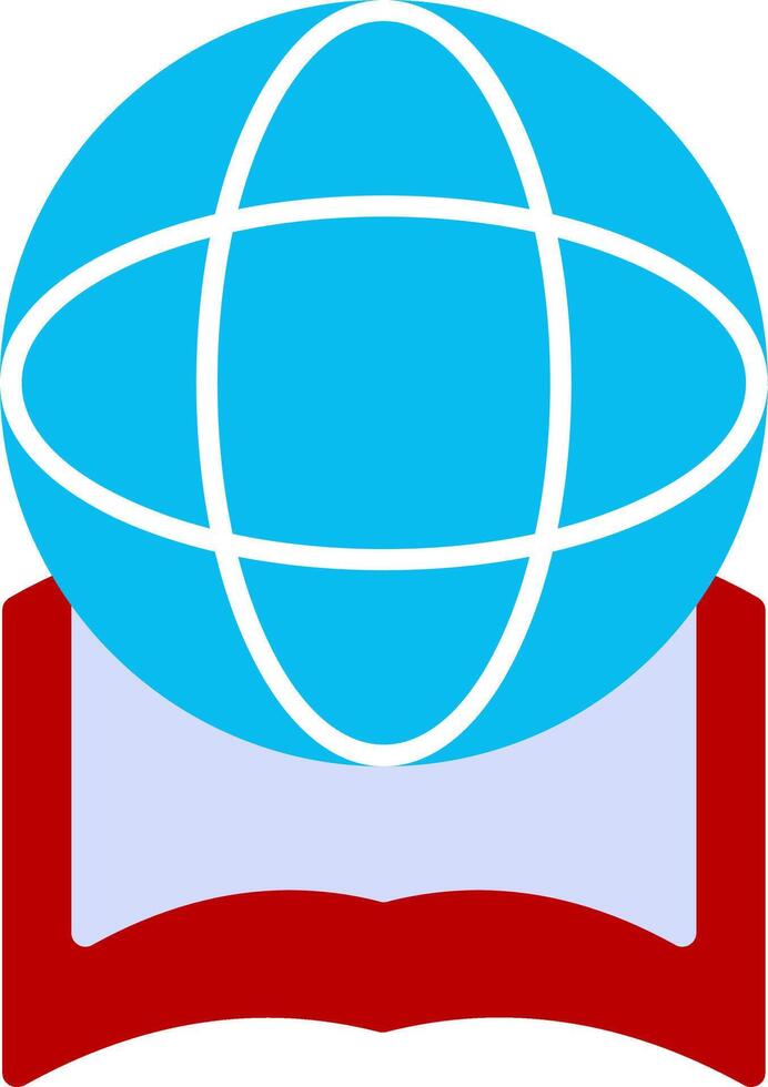 Global Education Flat Gradient  Icon vector