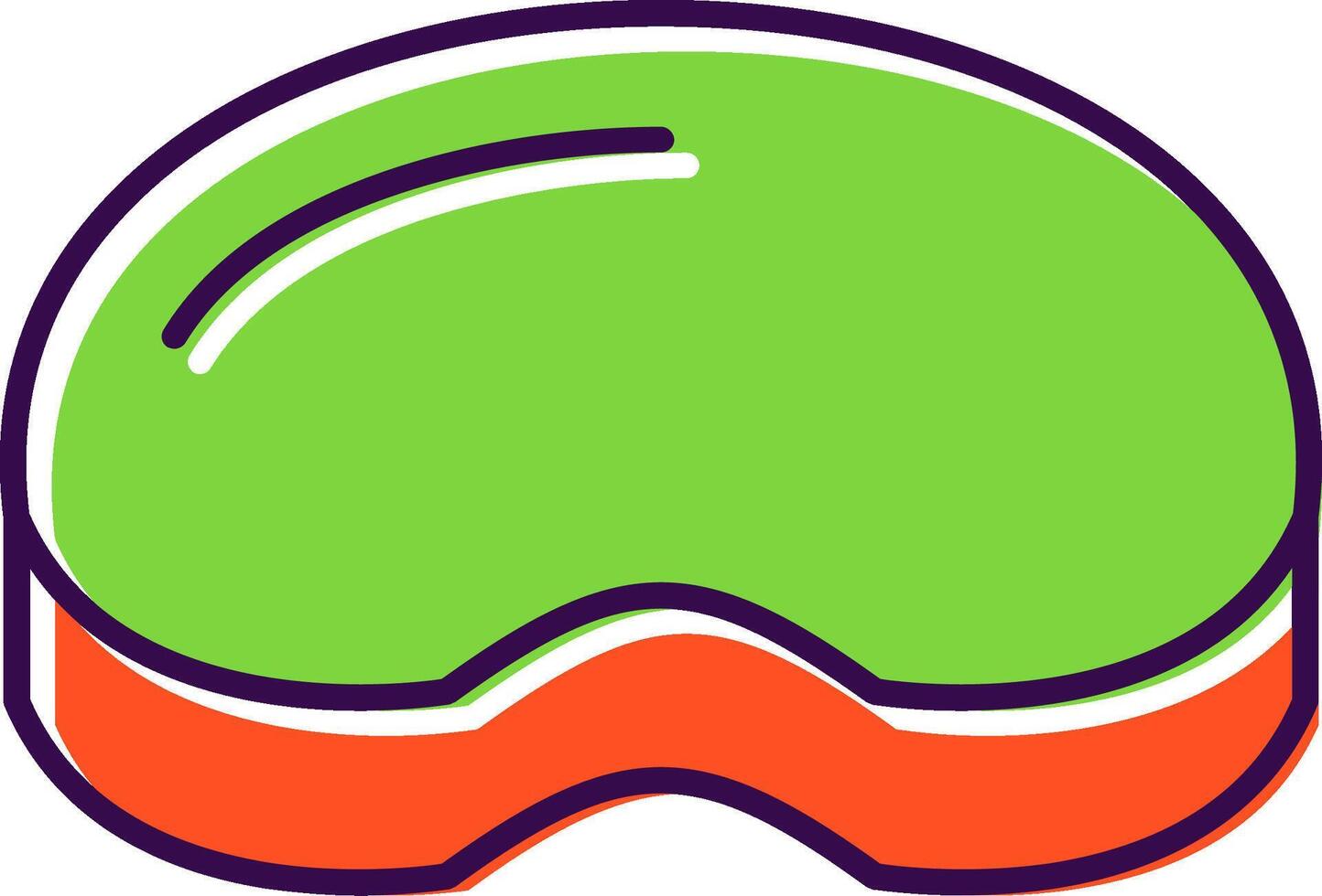 Steak Filled  Icon vector