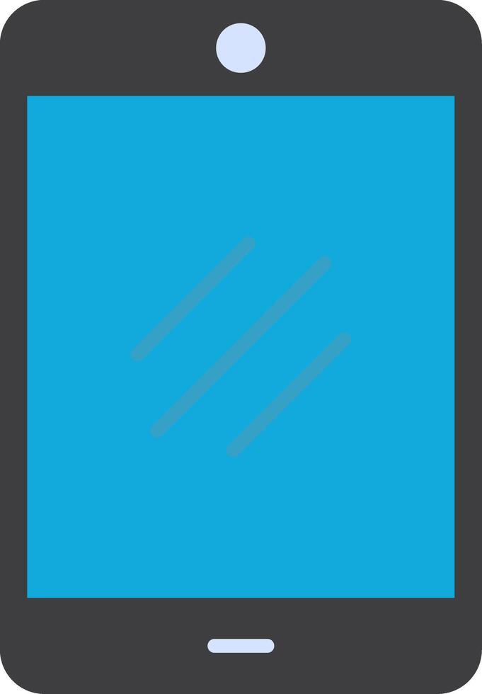 Smartphone Flat Gradient  Icon vector