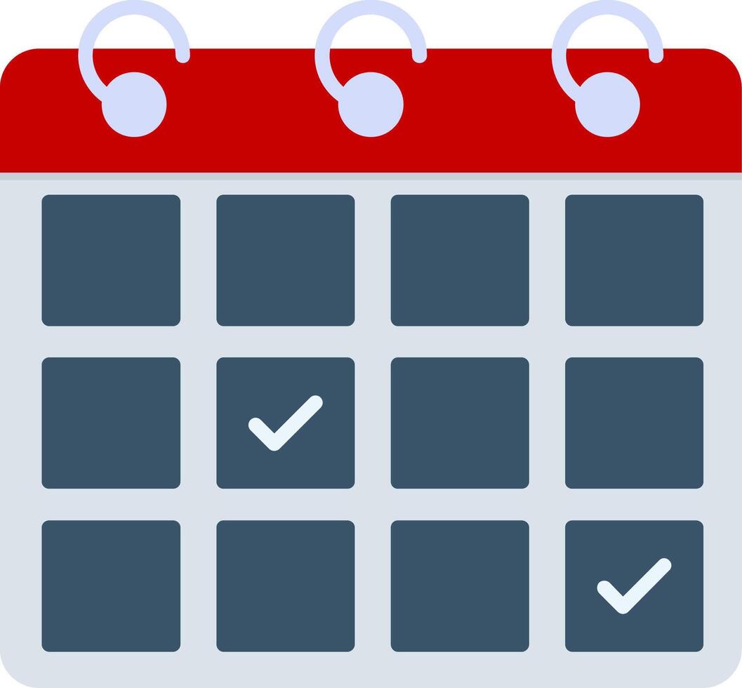 Appointment Request Flat Gradient  Icon vector