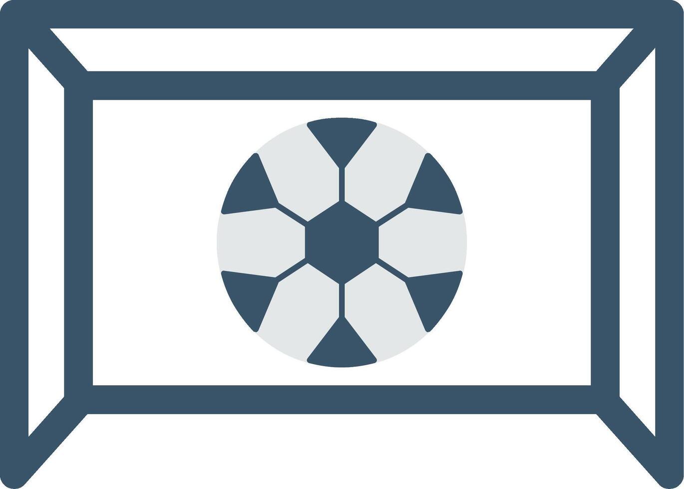 Goalie Flat Gradient  Icon vector