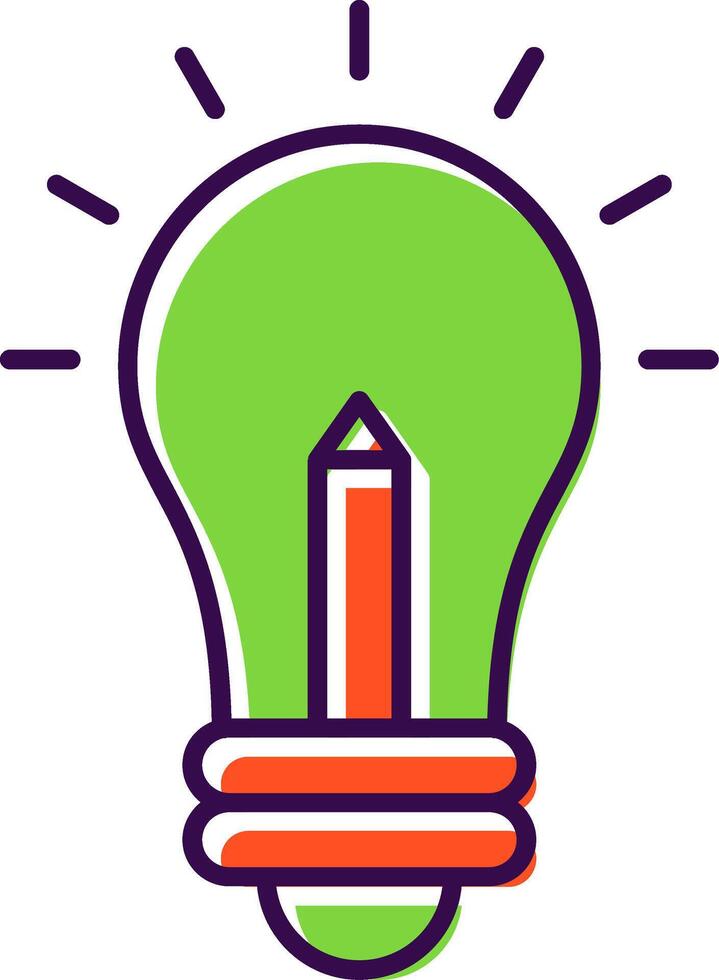 Innovation Filled  Icon vector