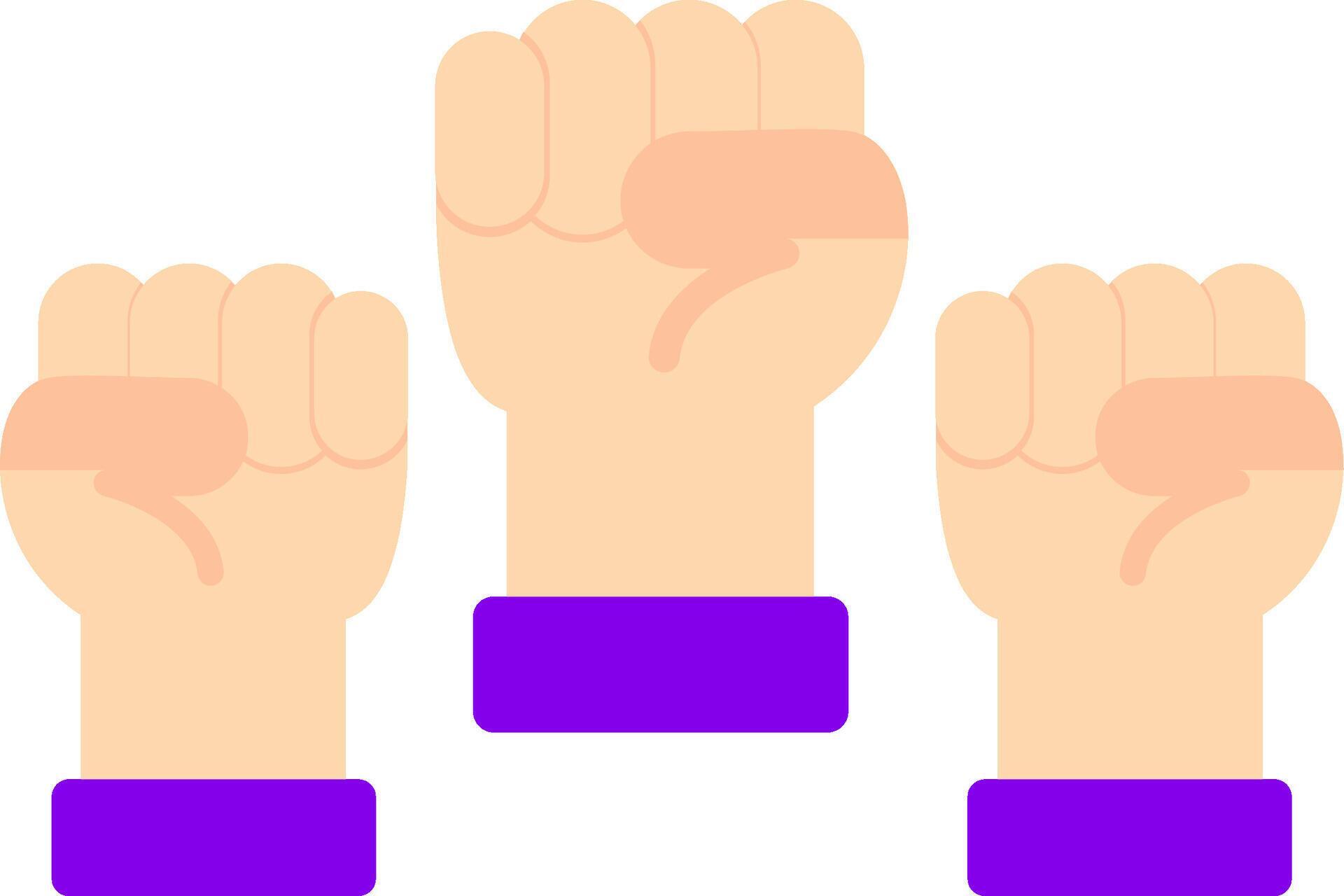 Protest Flat Gradient Icon 42181306 Vector Art at Vecteezy