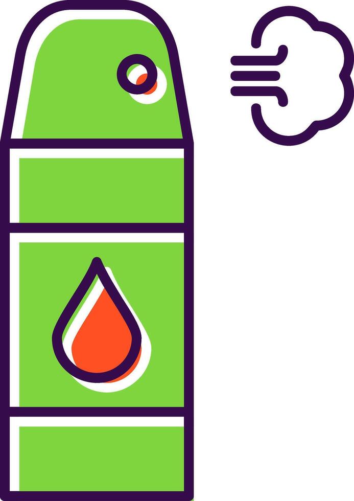 Air Freshener Filled  Icon vector