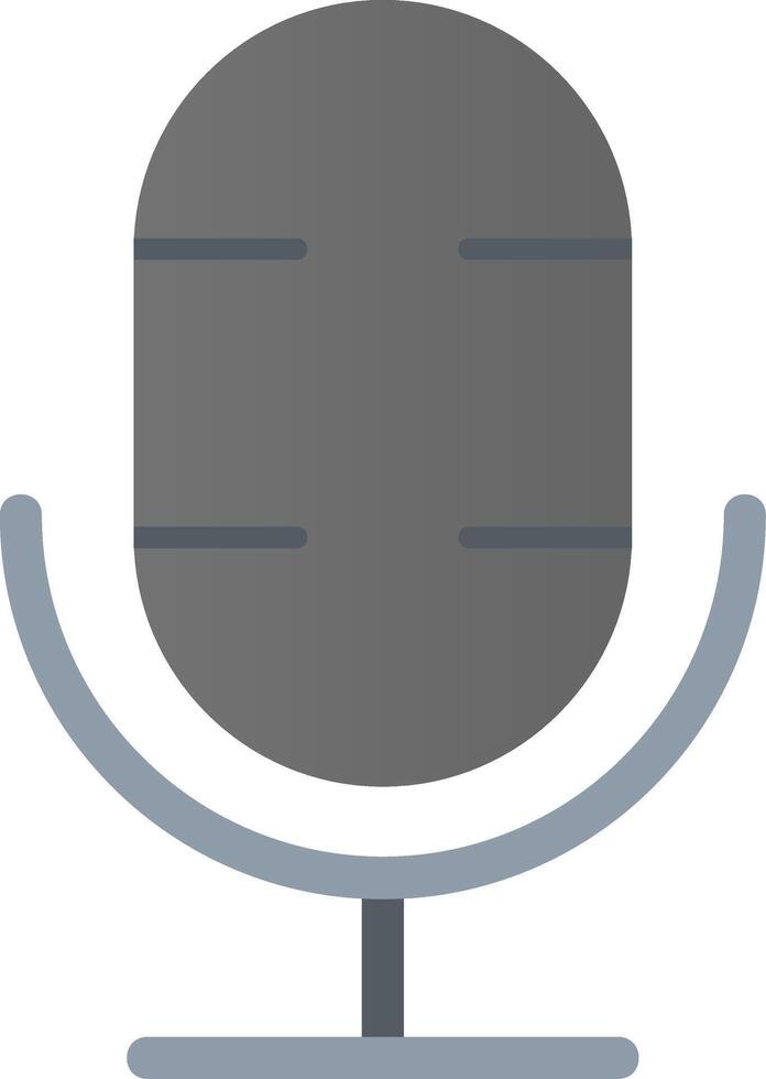 Podcast Flat Gradient  Icon vector