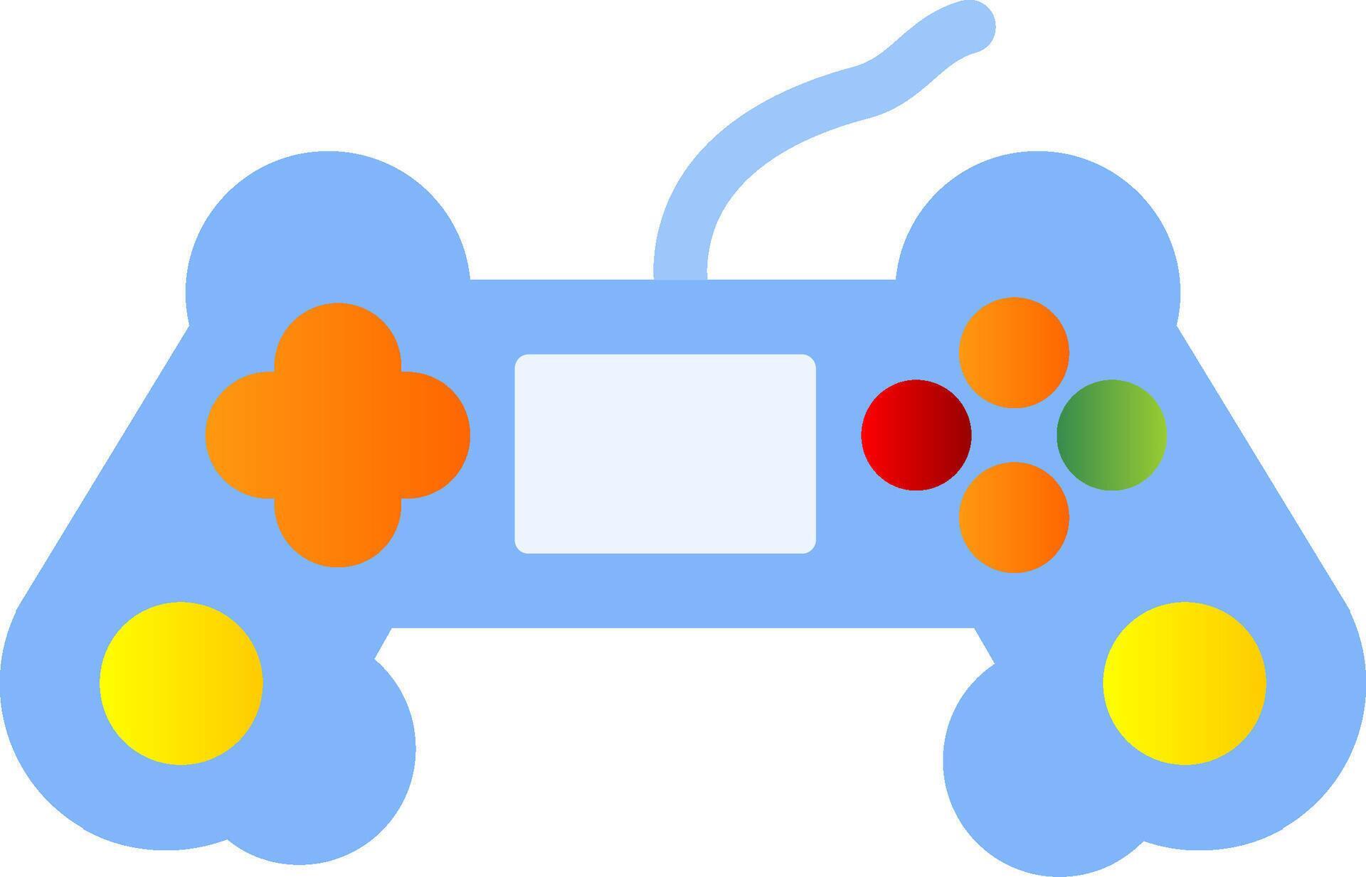 Game Controller Flat Gradient Icon 42182956 Vector Art at Vecteezy