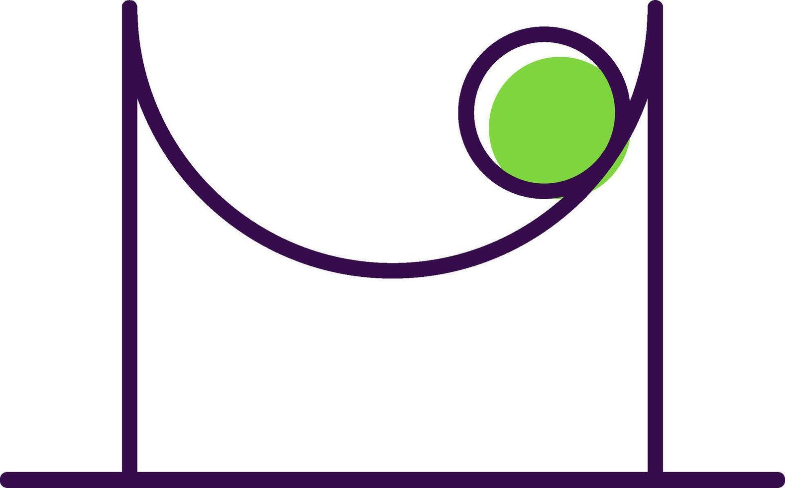 Friction Filled  Icon vector
