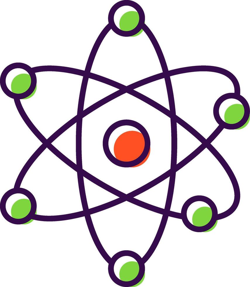 Science Filled  Icon vector