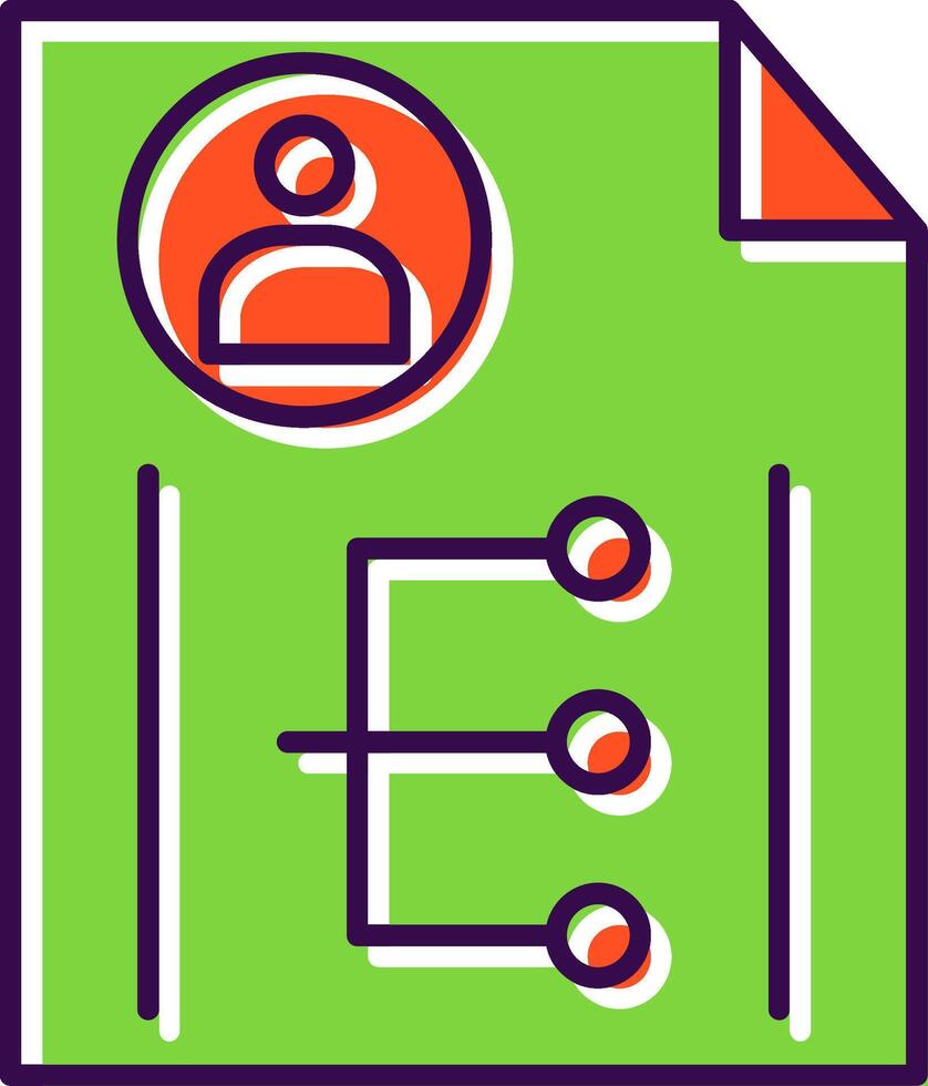 Business People Filled  Icon vector
