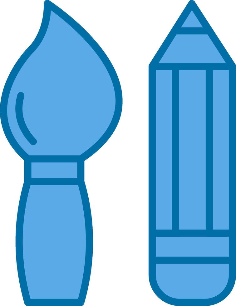 Design Filled Blue  Icon vector